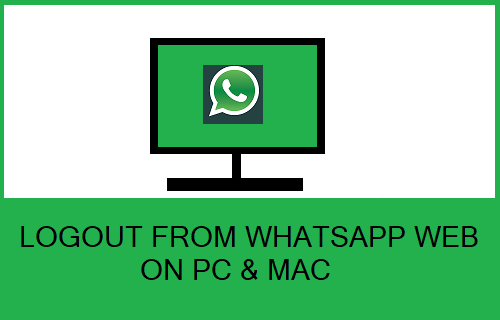 Logout from WhatsApp Web