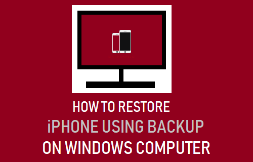 How to Restore iPhone Using Backup on Windows Computer - 23