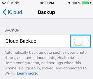 How to Turn OFF iCloud on iPhone and iPad - 22