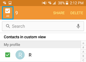 How to Delete Multiple Contacts on Android Phone - 42