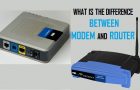 What is the Difference Between Modem and Router