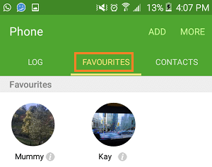 How to Create Favorite Contacts List on Android Phone - 68
