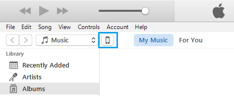 Phone Icon on iTunes