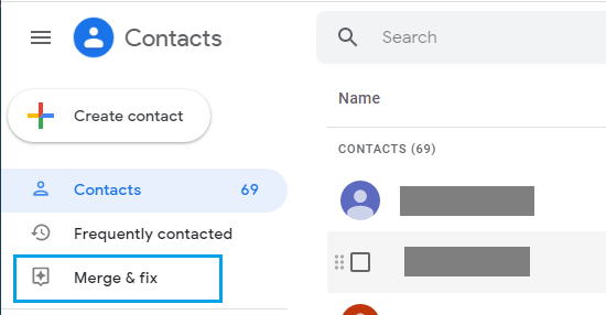 Merge & Fix Option in Gmail