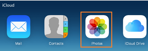 Photos Tab on iCloud