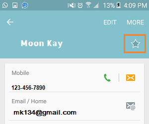 How to Create Favorite Contacts List on Android Phone - 35