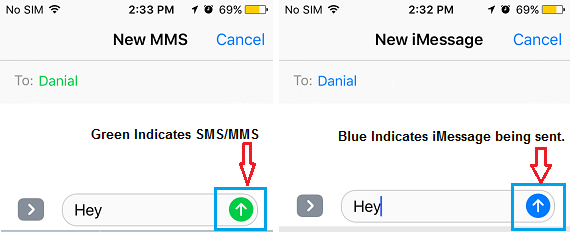 How To Make Iphone Send Imessage And Not Sms Text Message