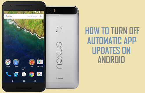 Turn Off Automatic App Updates on Android Phone