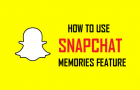 Use Snapchat Memories Feature