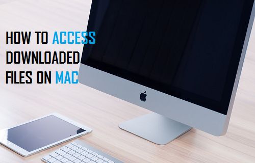 Access Downloaded Files On Mac