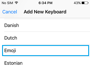 How to Get Back Missing Emoji Key on iPhone Keyboard - 95