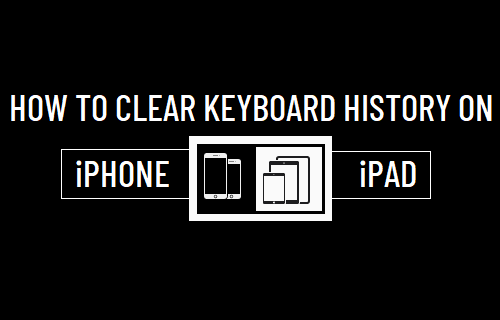 Clear Keyboard History on iPhone & iPad