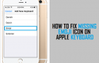 Fix Missing Emoji Icon on Apple Keyboard