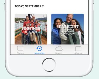 iOS 10 New Photos App