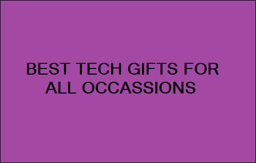 Best Tech Gifts
