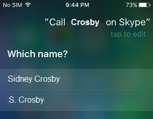 How to Make Skype Calls Using Siri - 93