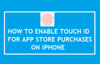 Enable Touch ID for App Store Purchases
