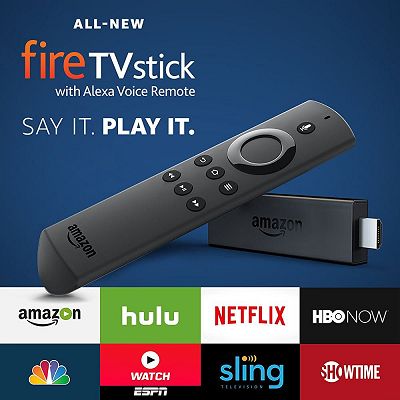 Fire TV Stick With Alexa Voice Remote