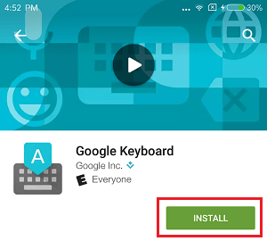 Install Google Keyboard on Xiaomi Phone