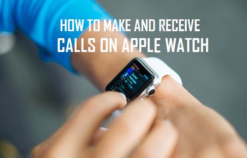 Make and Receive Calls on Apple Watch