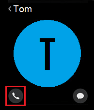Phone Icon on Apple Watch