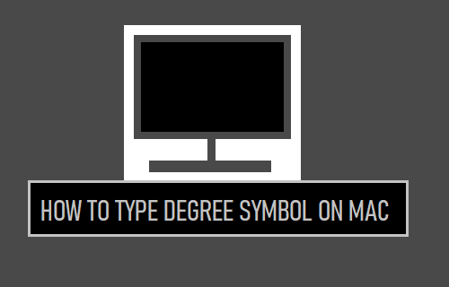 Escriba el símbolo de grado en Mac