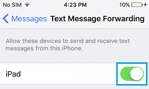 How to Send and Receive SMS Text Messages On iPad - 58