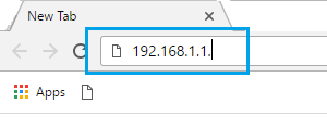 Login to Router Using Router IP Address