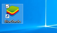 BlueStacks Icon on Desktop