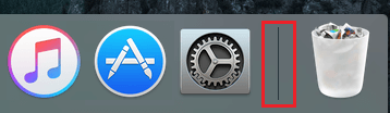 Dock Divider Line on Mac