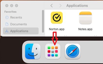 Drag App to Launchpad on Mac
