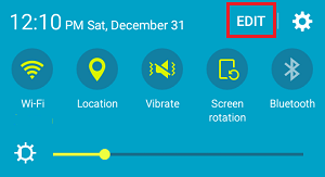 Edit Status Bar on Android Phone