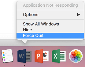 App Will Not Force Quit Mac