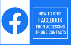 Stop Facebook from Accessing iPhone Contacts