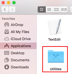 Utilities Folder On Mac