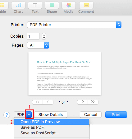 change margins in apple pages