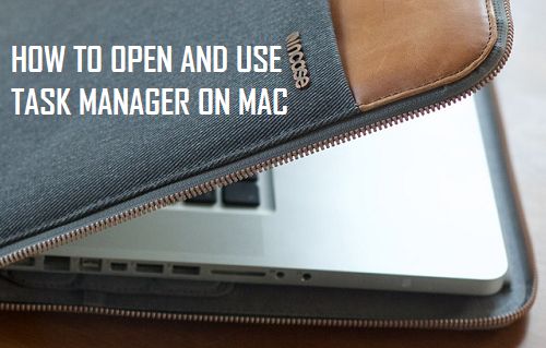 Open and Use Task Manager on Mac