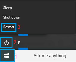 Restart Windows Computer