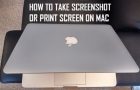 Take Screenshot Or Print Screen on Mac