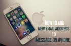 Add New Email Address to iMessage On iPhone