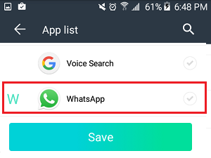 How to Password Protect WhatsApp on Android Phone or Tablet - 18