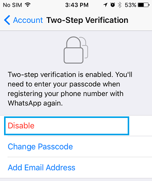 How to Enable Two Step Verification For WhatsApp On iPhone - 50