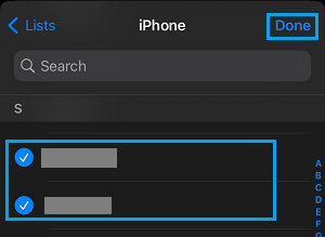 Add Contacts to Allowed List in DND Mode on iPhone
