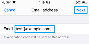 How to Add New Email Address to iMessage On iPhone - 61