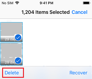 How to Delete All Photos From iPhone or iPad - 97