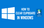 Clear Clipboard on Windows Computer