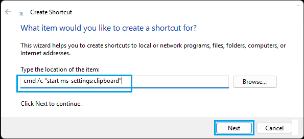 Create Clear Clipboard History Shortcut