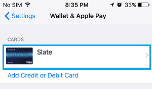 Credit Cards Apple Pay Iphone