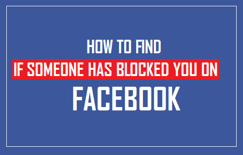 Someone on when facebook you blocks How To