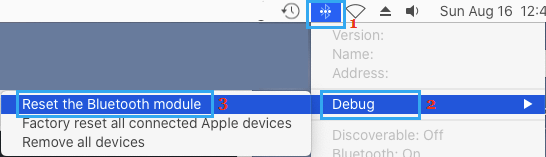 Reset Bluetooth Module on Mac